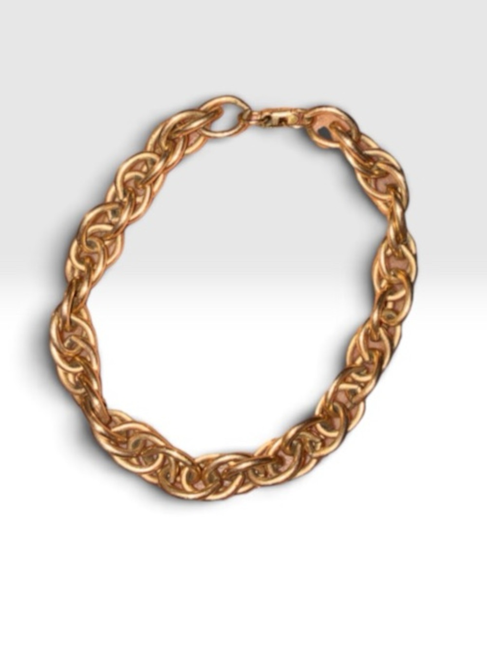 12KG.F Gold Chain Link Bracelet by L.S.C.O. - Picture 5 of 5